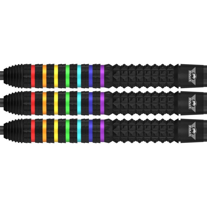 BULL'S (Bulls NL) - RICKY EVANS - STEEL TIP DARTS - 95% - 23g/25g