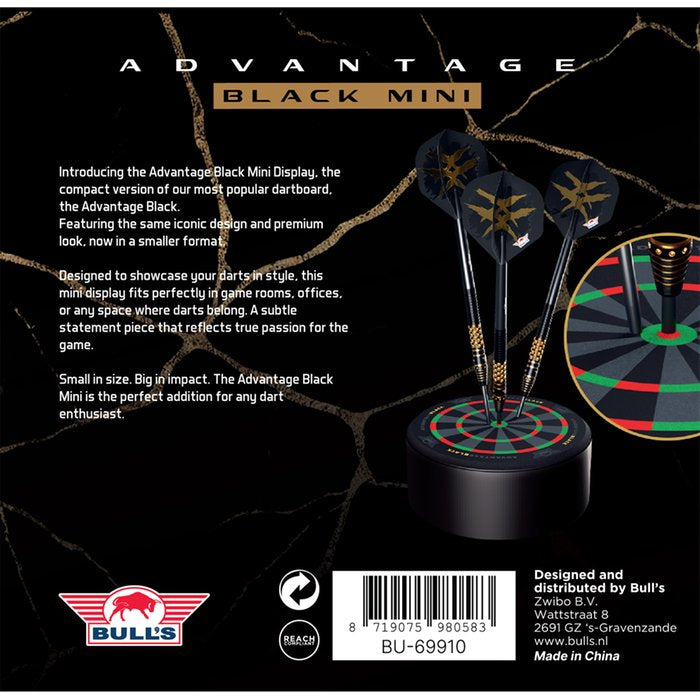 BULL'S NL - ADVANTAGE BLACK DART DISPLAY - DART DOCK