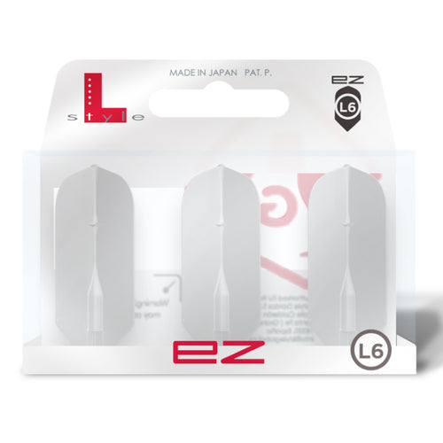 LSTYLE - EZ - L6 EZ - SLIM - PREMIUM MOULDED FLIGHTS - WHITE