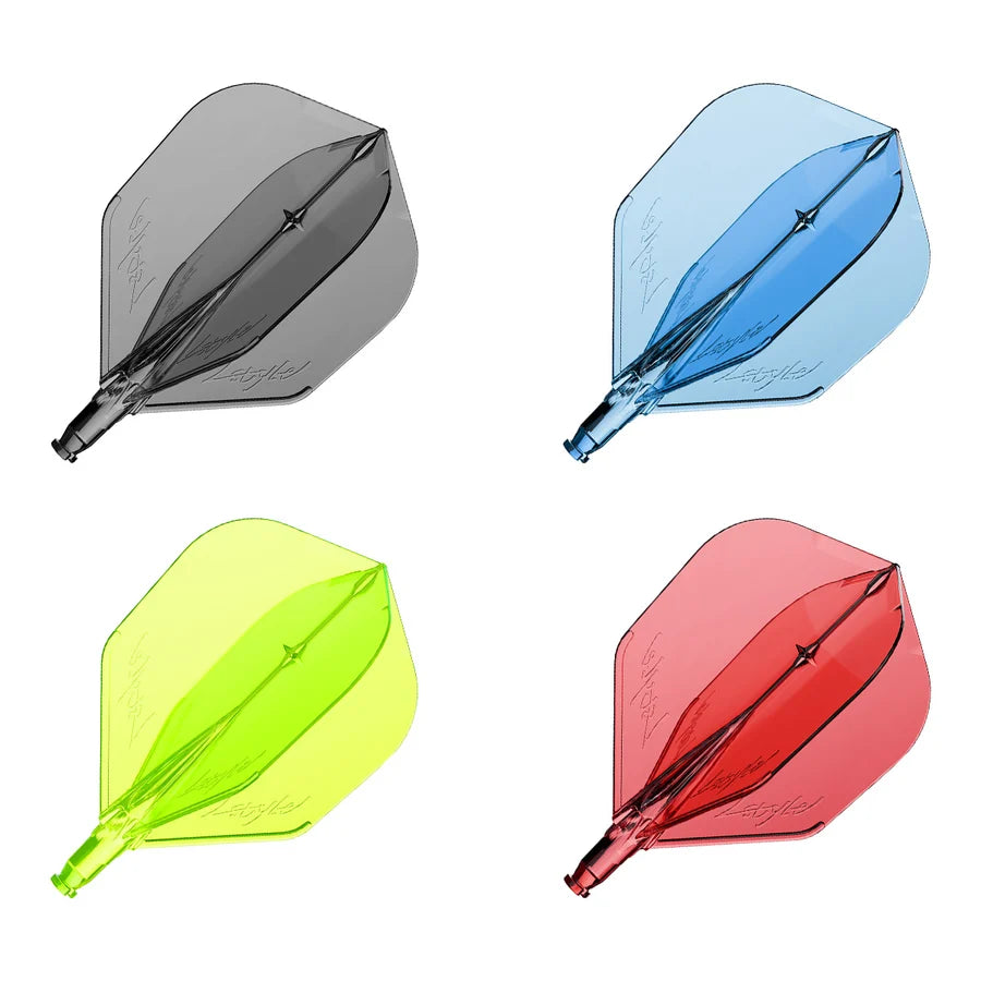 LSTYLE - L-SYSTEM - SPARE FLIGHT - L3 STANDARD - PACK OF 1 - VARIOUS COLOURS