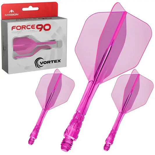 MISSION - FORCE 90 VORTEX - NEON PINK - INTEGRATED FLIGHTS - SMALL No.6 - NEON PINK
