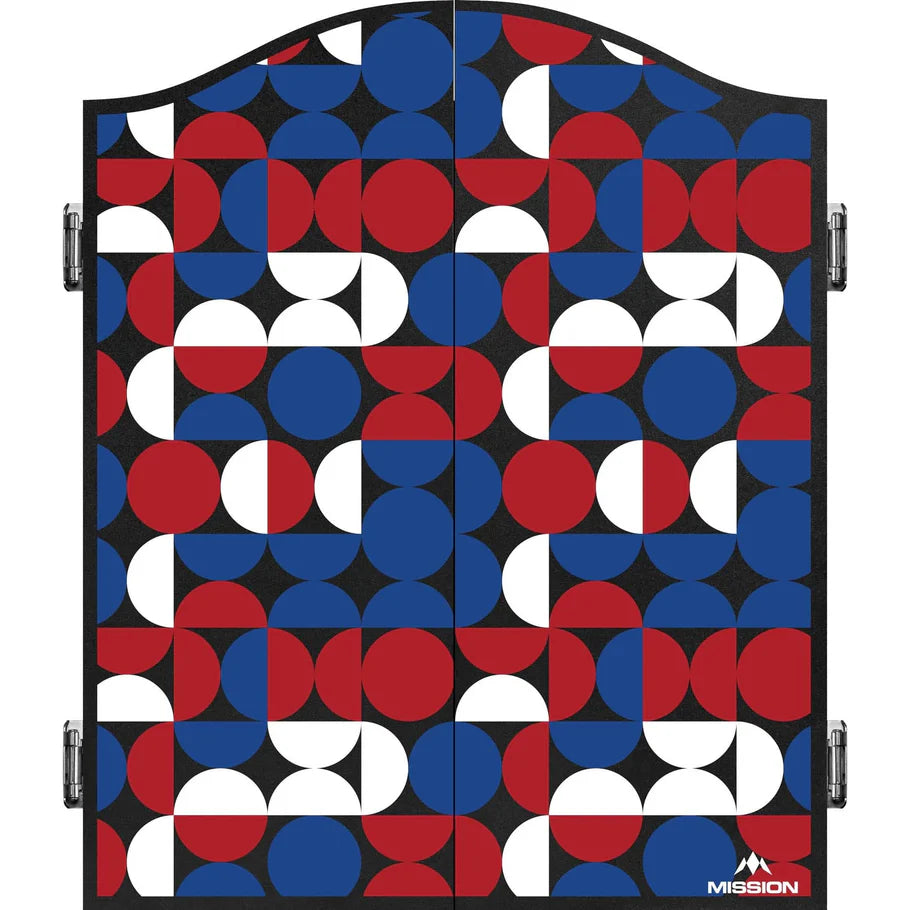 MISSION - DARTBOARD CABINET - ART DECO NEDERLANDS DESIGN