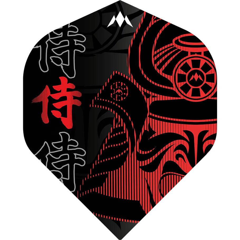 MISSION - SAMURAI II RED - SOLO DART FLIGHTS - 100 MICRON - STD No2