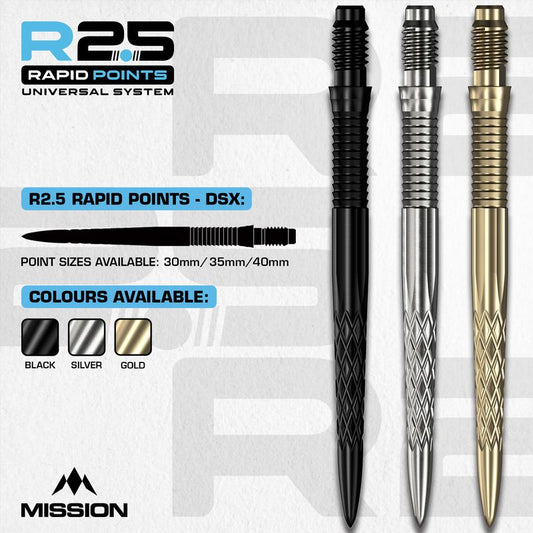 MISSION - R2.5 RAPID POINTS - DSX - 30mm/35mm/40mm