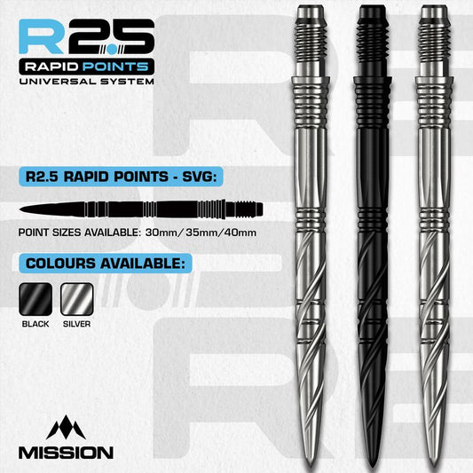 MISSION - R2.5 RAPID POINTS - SGV - 30mm/35mm/40mm