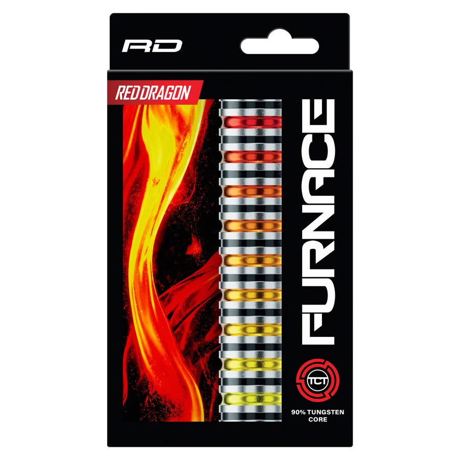 RED DRAGON - FURNACE - TCT - STEEL TIP DARTS - 90% TUNGSTEN CORE TECHNOLOGY - 22g/24g