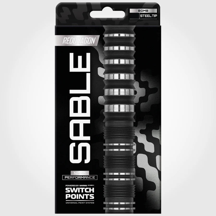 RED DRAGON - DRAGON SABLE - BOMB - SWITCH POINT DARTS - 90% - 22g/24g/26g