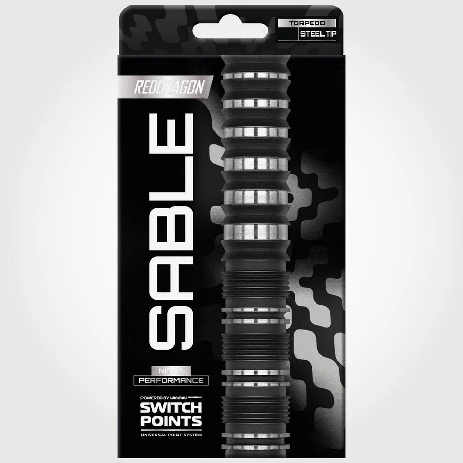 RED DRAGON - DRAGON SABLE - TORPEDO - SWITCH POINT DARTS - 90% - 23g/24g/25g
