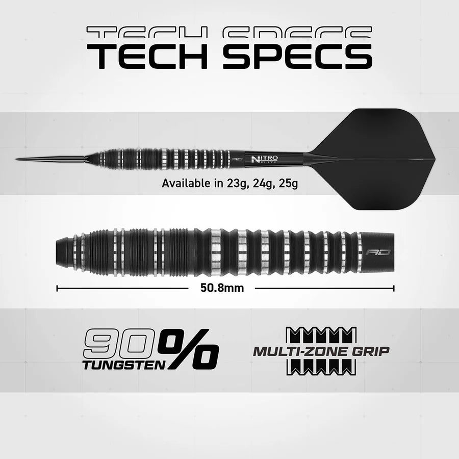 RED DRAGON - DRAGON SABLE - TORPEDO - SWITCH POINT DARTS - 90% - 23g/24g/25g