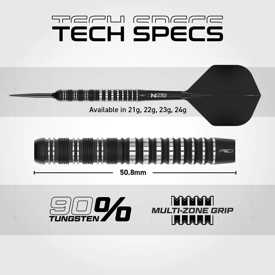 RED DRAGON - DRAGON SABLE - PARALLEL - SWITCH POINT DARTS - 90% - 21g/22g/23g/24g