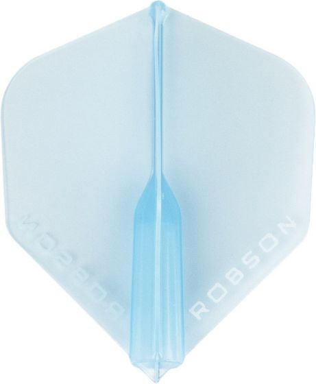 2PK Robson Dimpled Plus Dart Flight Standard Accessory - Blue