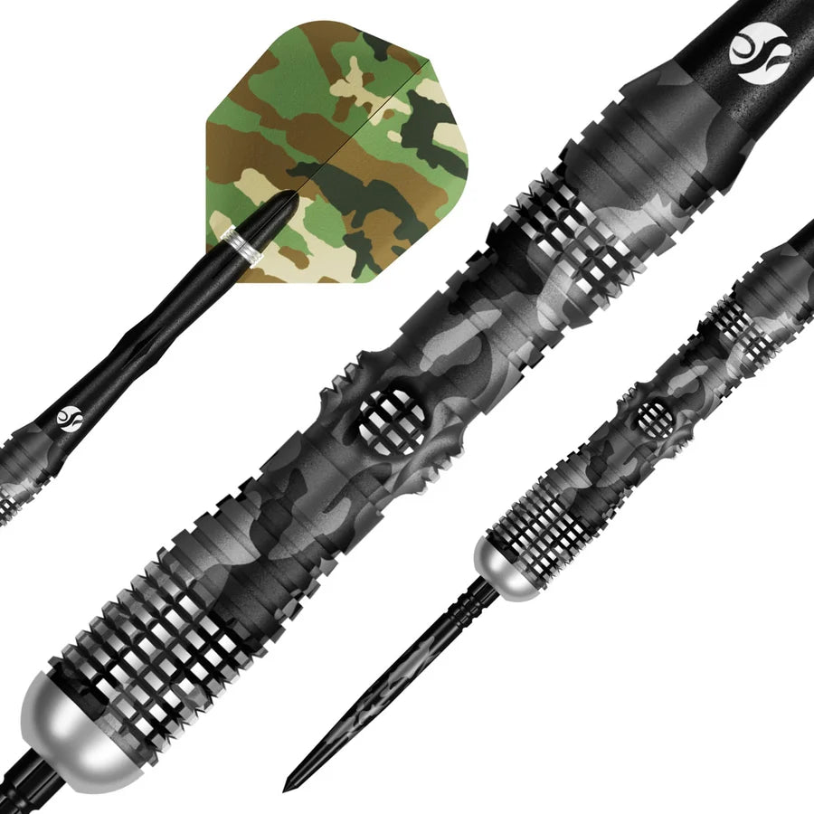 SHOT - CAMO - LONGSHOT  - TURBO POINT DARTS - 95% - 23g/24g/25g