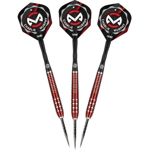 SHOT - CHARLIE MURPHY - COLLAB PRO SERIES - 90% - STEEL TIP DARTS - 23g