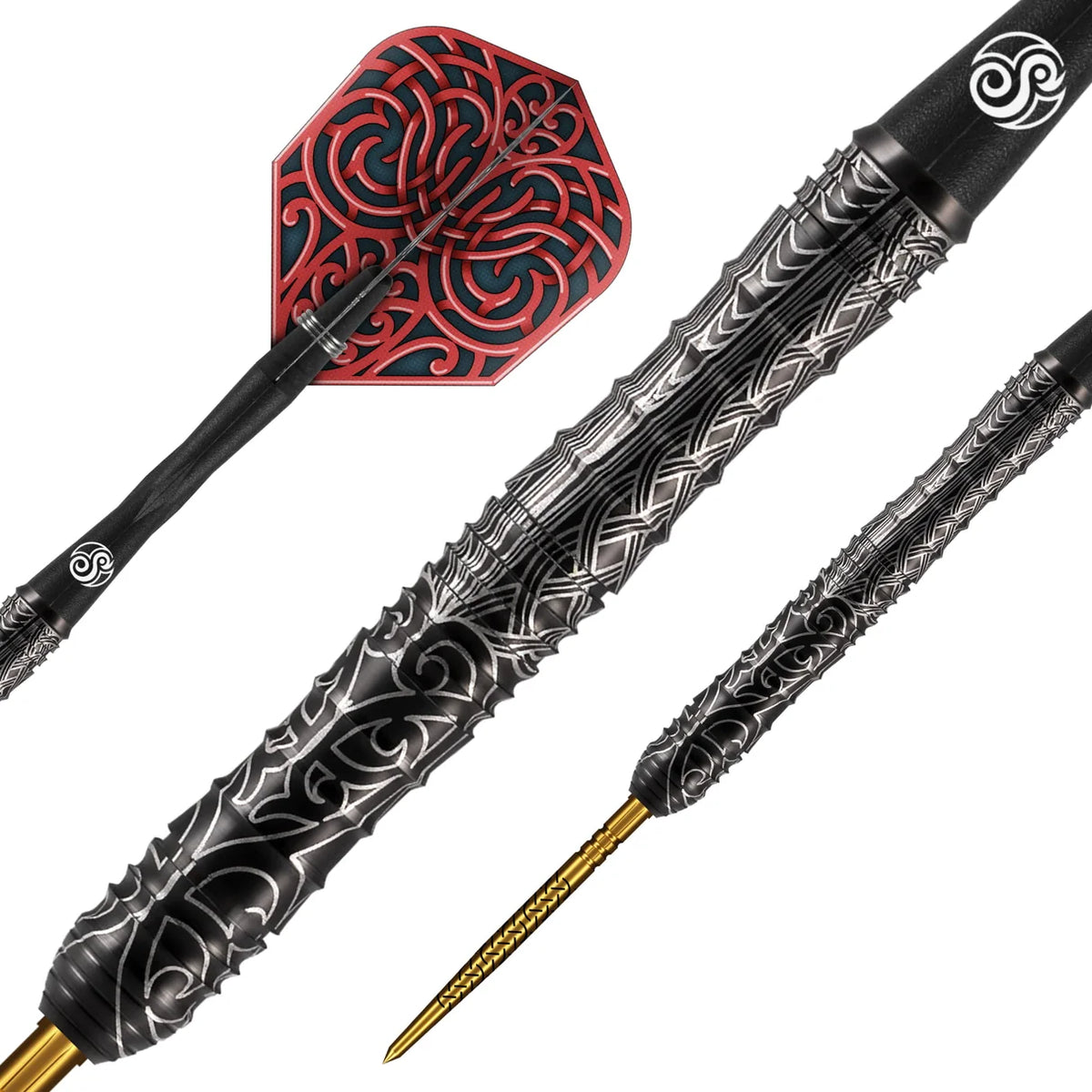 SHOT - WARRIOR - KAPENE - TURBO POINT DARTS - 90% - 23g/24g/25g