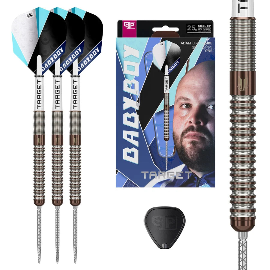 TARGET - ADAM LIPSCOMBE - SWISS POINT DARTS - 90% - 25g