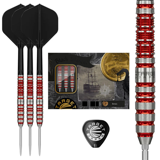 TARGET JAPAN - BLACK MARQUE - SPINEL -  G1 - SWISS POINT DARTS - 90% - 23g/24g