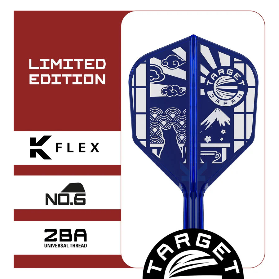 TARGET JAPAN - BLUE LIMITED EDITION - KFLEX FLIGHT SYSTEM - No.6 SMALL