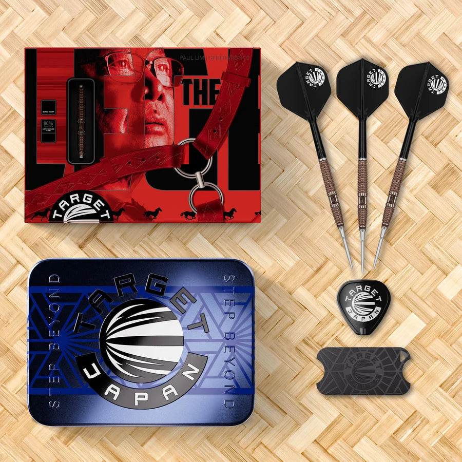 TARGET JAPAN - PAUL LIM - G10 - THE LEGEND - SWISS POINT DARTS - 90% - 23g/25g