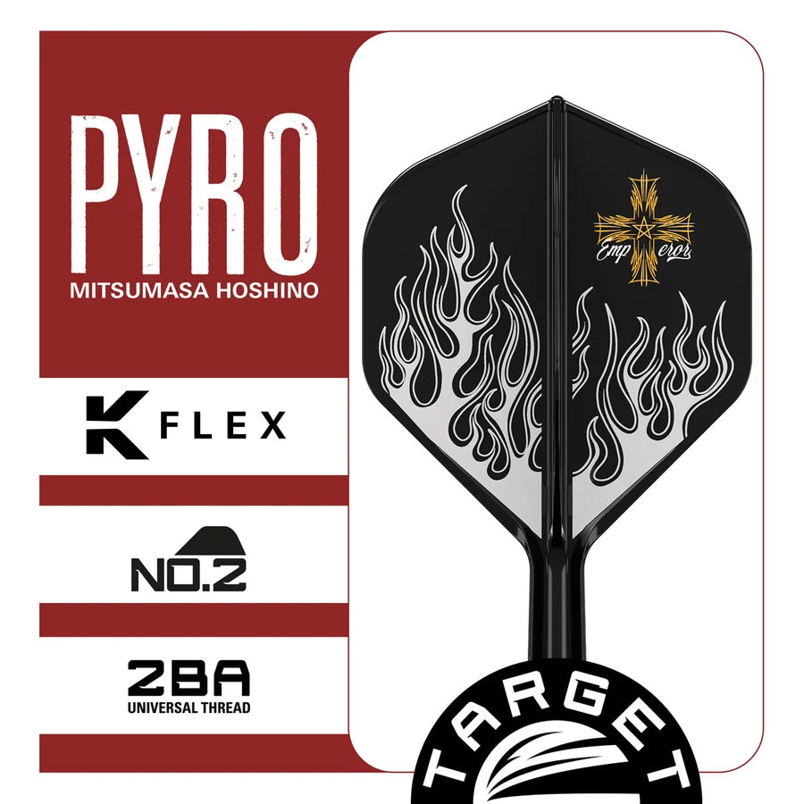 TARGET JAPAN - MITSUMASA HOSHINO - PYRO - G2 - KFLEX FLIGHT SYSTEM - No.2 STANDARD