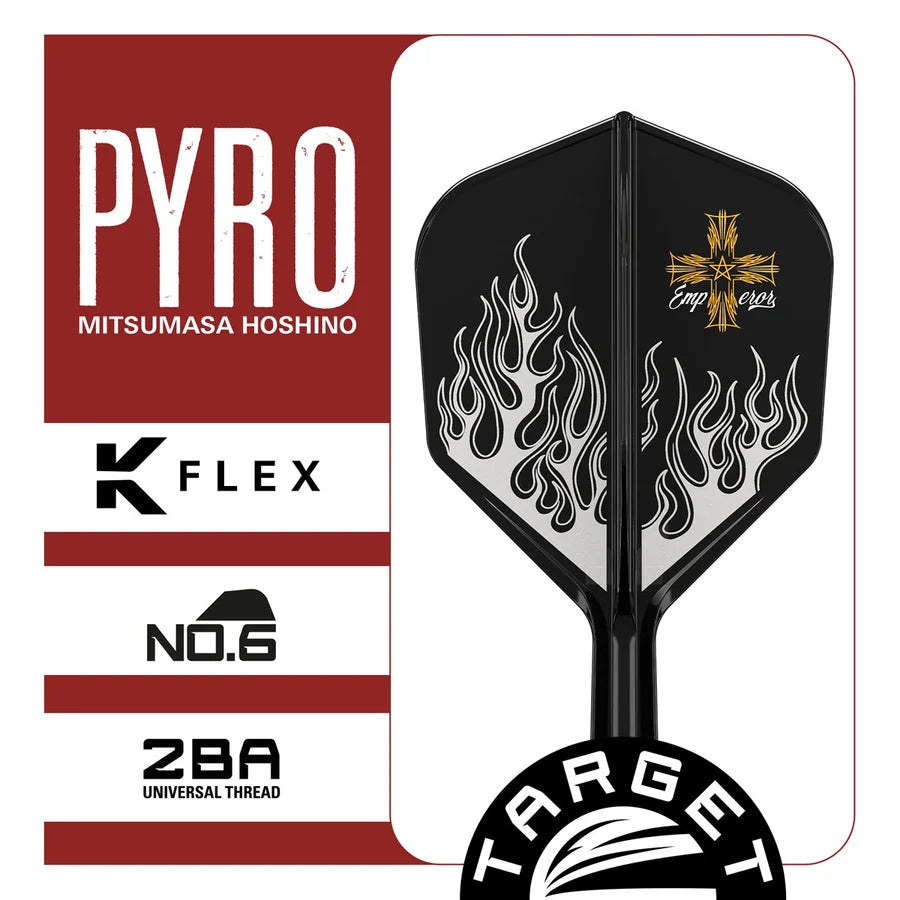 TARGET JAPAN - MITSUMASA HOSHINO - PYRO - G2 - KFLEX FLIGHT SYSTEM - No.6 SMALL