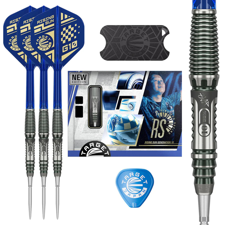 TARGET JAPAN - HARUKI MURAMATSU - RISING SUN - G10.5 - SWISS POINT DARTS - 95% - 22g/24g