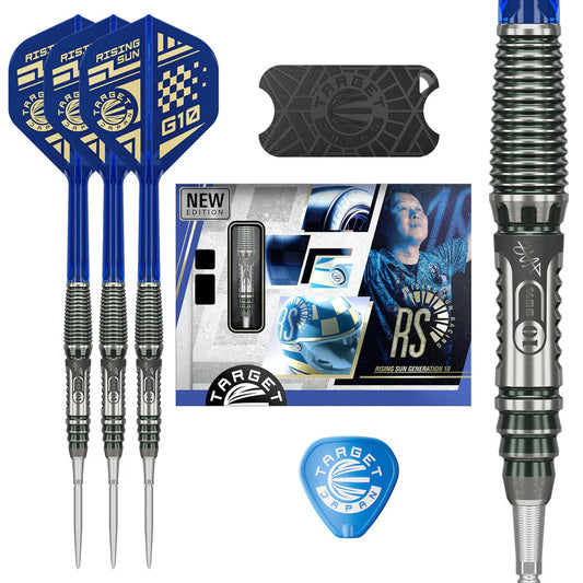 TARGET JAPAN - HARUKI MURAMATSU - RISING SUN - G10.5 - SWISS POINT DARTS - 95% - 22g/24g