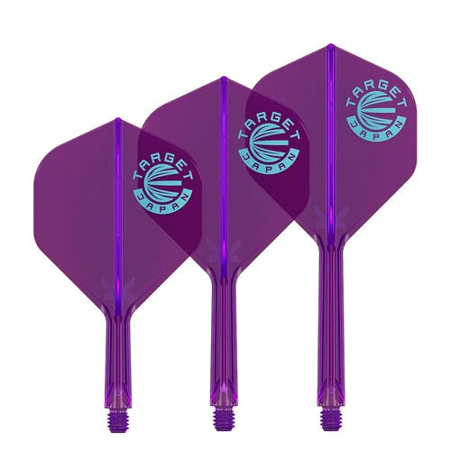 TARGET JAPAN -  PURPLE LTD. EDITION - TARGET JAPAN LOGO - KFLEX FLIGHT SYSTEM - No.2 STANDARD