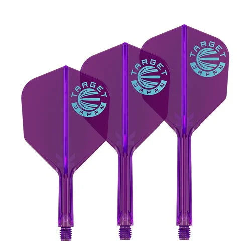 TARGET JAPAN -  PURPLE LTD. EDITION - TARGET JAPAN LOGO - KFLEX FLIGHT SYSTEM - No.6 SMALL