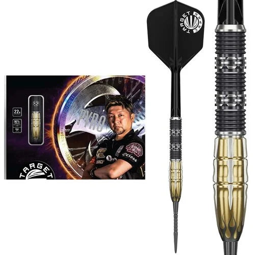 TARGET JAPAN - MITSUMASA HOSHINO - PYRO - G11 - SWISS POINT DARTS - 90% - 22g/24g