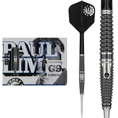 TARGET JAPAN - PAUL LIM - THE LEGEND - G9 - SWISS POINT DARTS - 90% - 22g/24g