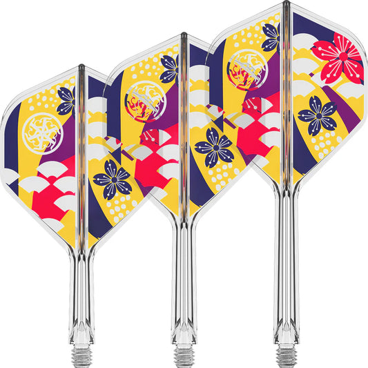 TARGET JAPAN - ZENITH - G2 - TARGET JAPAN LOGO - KFLEX FLIGHT SYSTEM - No.2 STANDARD
