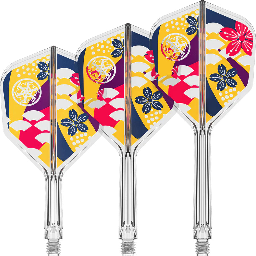 TARGET JAPAN - ZENITH - G2 - TARGET JAPAN LOGO - KFLEX FLIGHT SYSTEM - No.6 SMALL