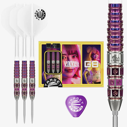 TARGET JAPAN - MAYUKO MORITA - MAYO - G8 - PRIME SERIES - SWISS POINT DARTS - 90% - 23g/25g