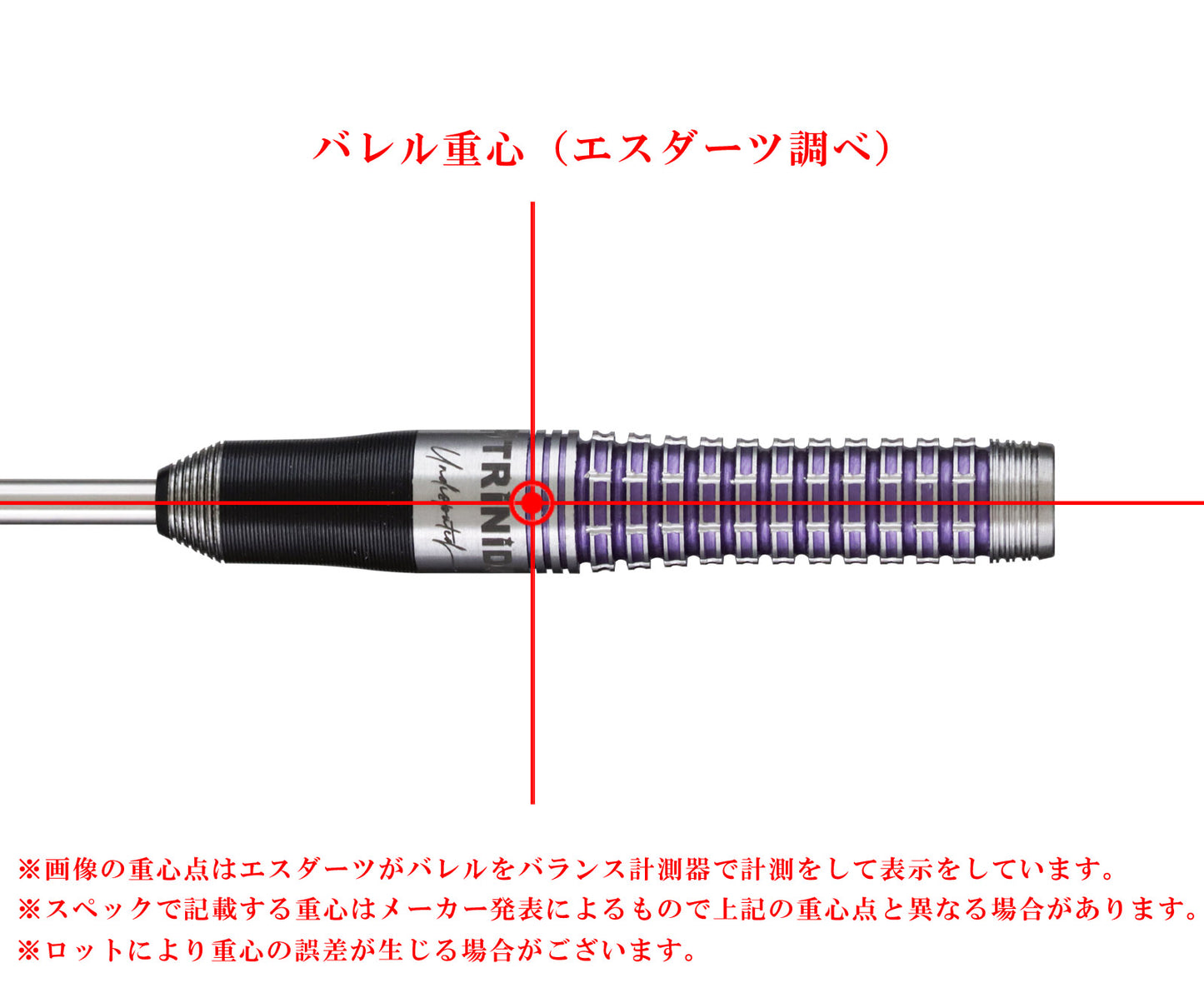 TRINIDAD - NATSUMI IWATA -  TYPE 2 - ROMERO - UNDISPUTED - STEEL TIP DARTS - 90% - 21g