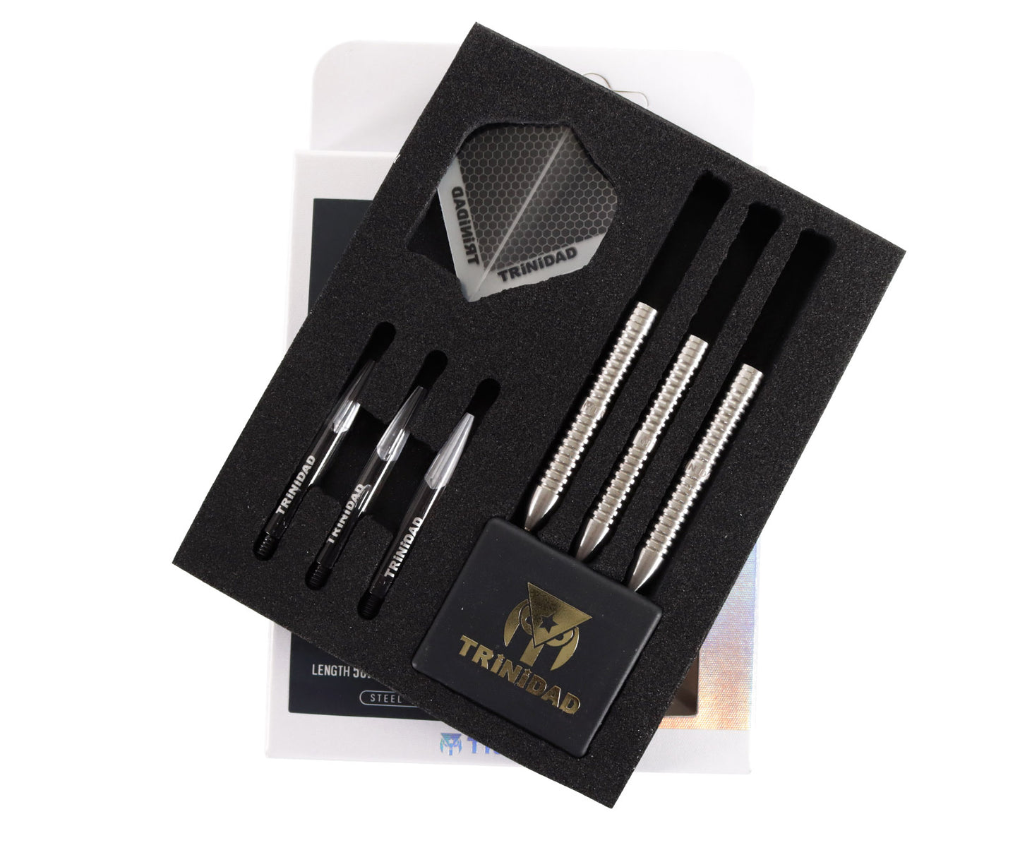 TRINIDAD - EIKICHI NAKANISHI - SALDIVAR TYPE 3 -  PRO SERIES - STEEL TIP DARTS - 90% - 23g