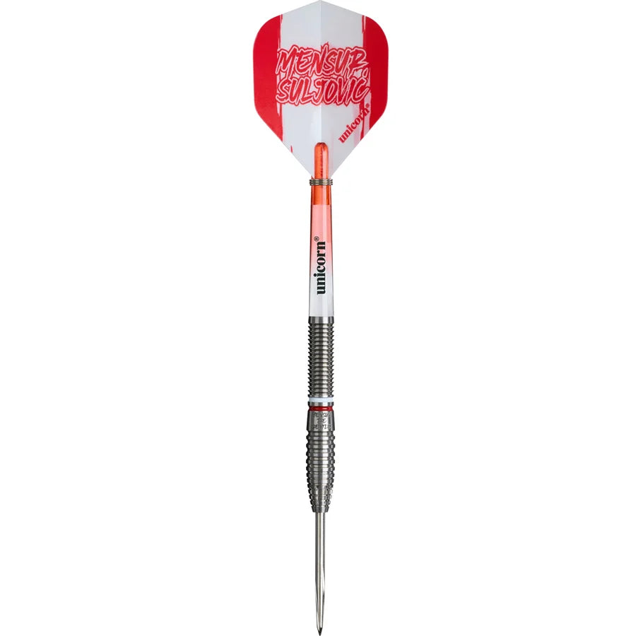 UNICORN - MENSUR SULJOVIC - PHASE 1 - STEEL TIP DARTS - 95% - 21g/23g/25g