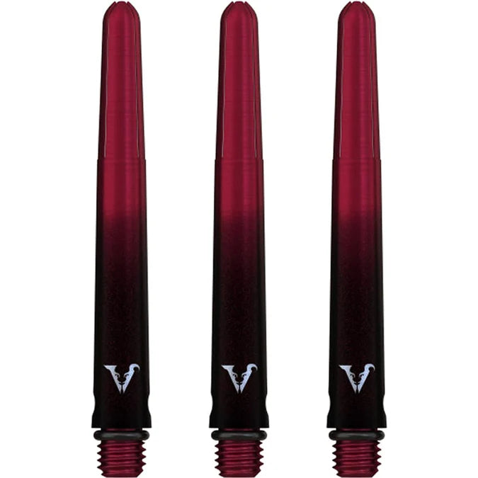 VIPER - VIPERLOCK - BLACK & RED - INCLUDES 'O' RINGS & PIN - AIRCRAFT GRADE ALUMINIUM STEMS