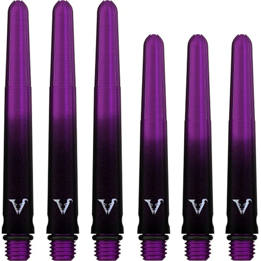 VIPER - VIPERLOCK - BLACK & PURPLE - INCLUDES 'O' RINGS & PIN - AIRCRAFT GRADE ALUMINIUM STEMS