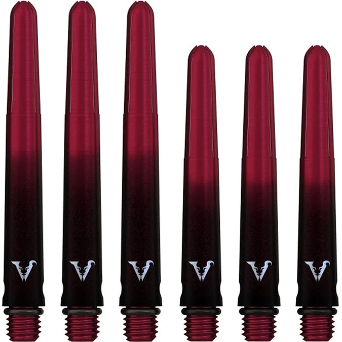VIPER - VIPERLOCK - BLACK & RED - INCLUDES 'O' RINGS & PIN - AIRCRAFT GRADE ALUMINIUM STEMS