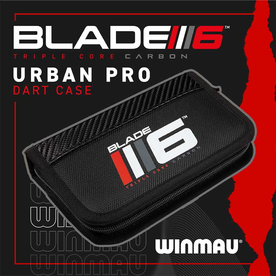 WINMAU - Urban Pro Red Dart Case WINMAU - Urban Pro Red Dart Case