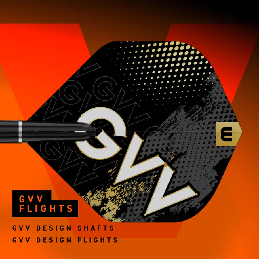 WINMAU - GIAN VAN VEEN - GVV - CORE - BRASS DARTS - STANDARD POINTS - 21g