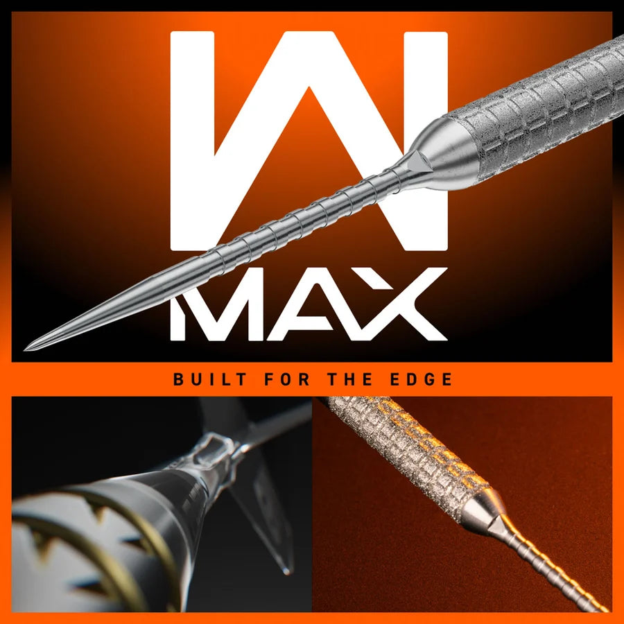 WINMAU - GIAN VAN VEEN - W MAX - GVV- SWITCH POINT DARTS - 22g/23g/24g