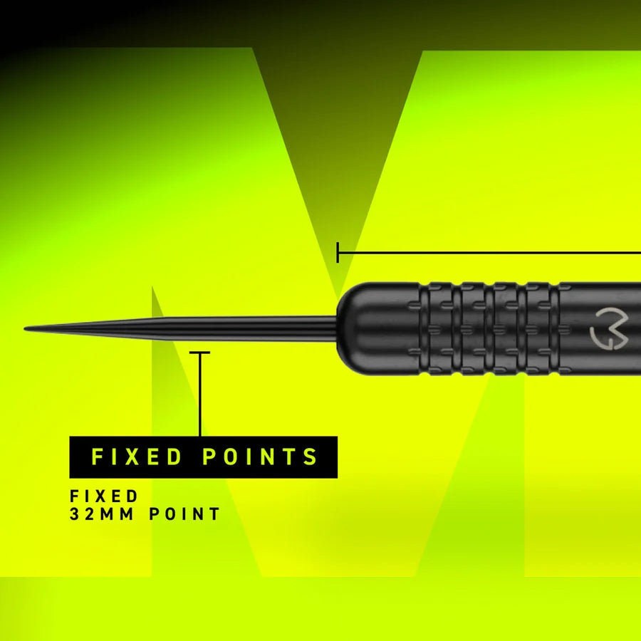 WINMAU - MICHAEL VAN GERWEN - MVG - CORE - BRASS DARTS - STANDARD POINTS - 21g