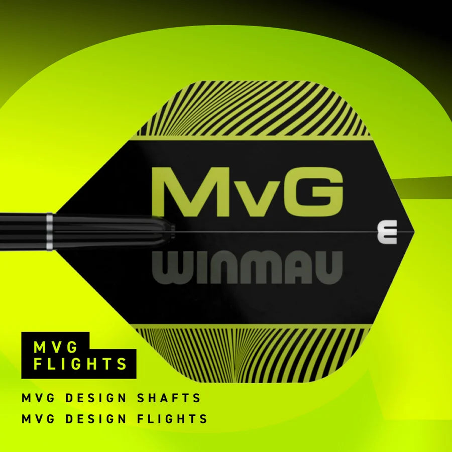 WINMAU - MICHAEL VAN GERWEN - MVG - CORE - BRASS DARTS - STANDARD POINTS - 21g