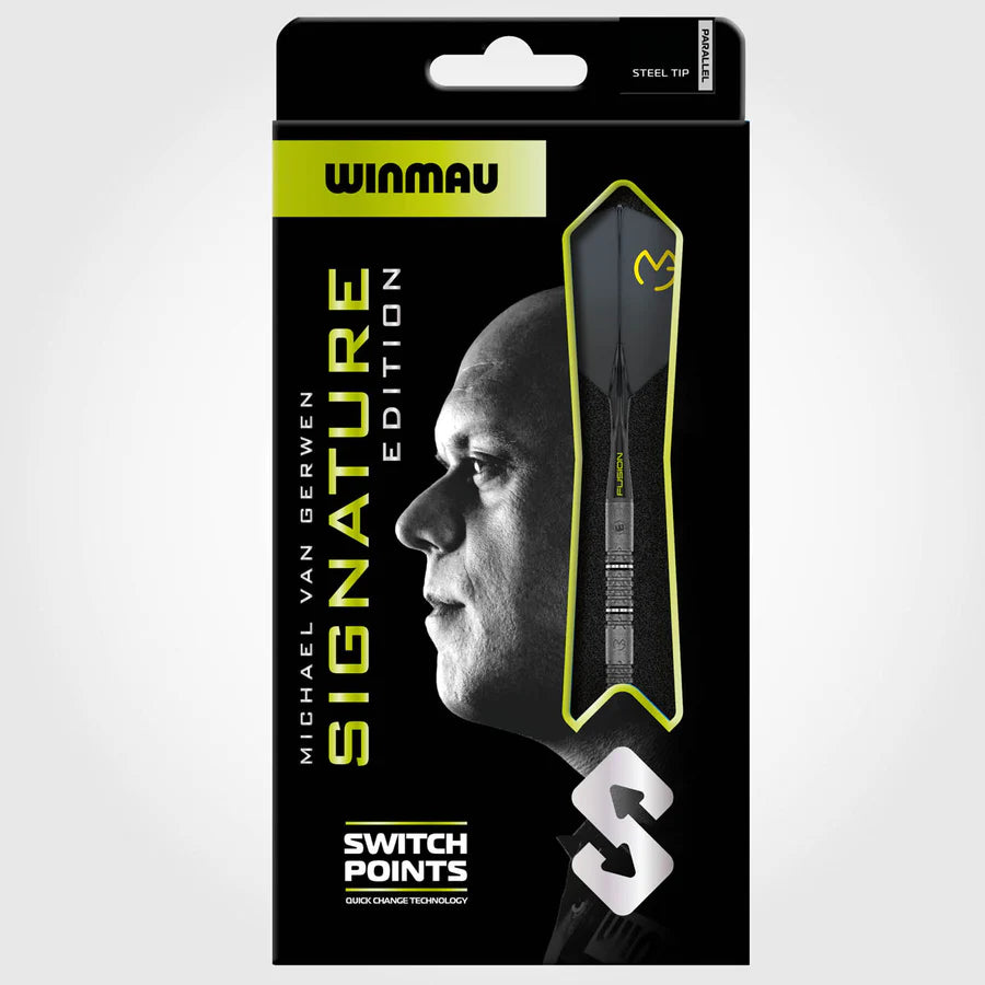 WINMAU - MICHAEL VAN GERWEN - SIGNATURE EDITION - MVG - SWITCH POINT DARTS - 22g/23g/24g