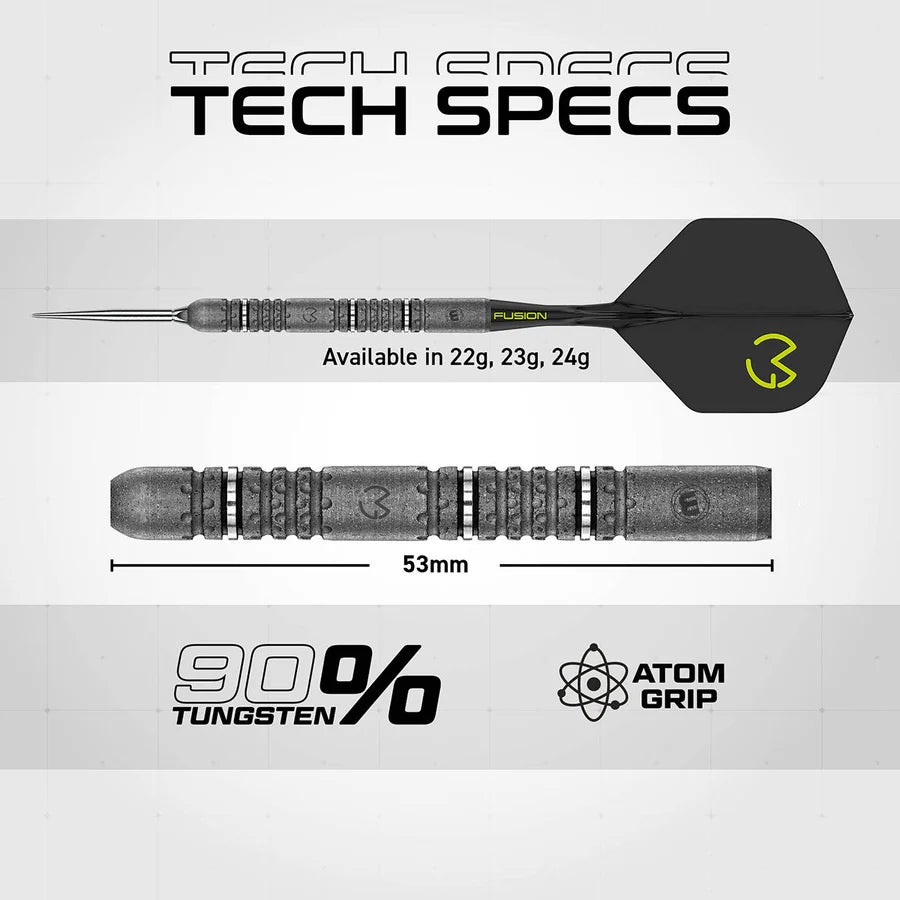 WINMAU - MICHAEL VAN GERWEN - SIGNATURE EDITION - MVG - SWITCH POINT DARTS - 22g/23g/24g