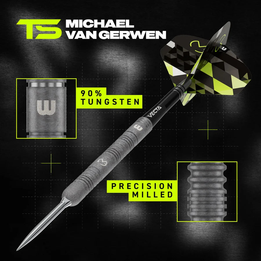 WINMAU - MICHAEL VAN GERWEN - TS - MVG - SWITCH POINT DARTS - 21g/23g/25g