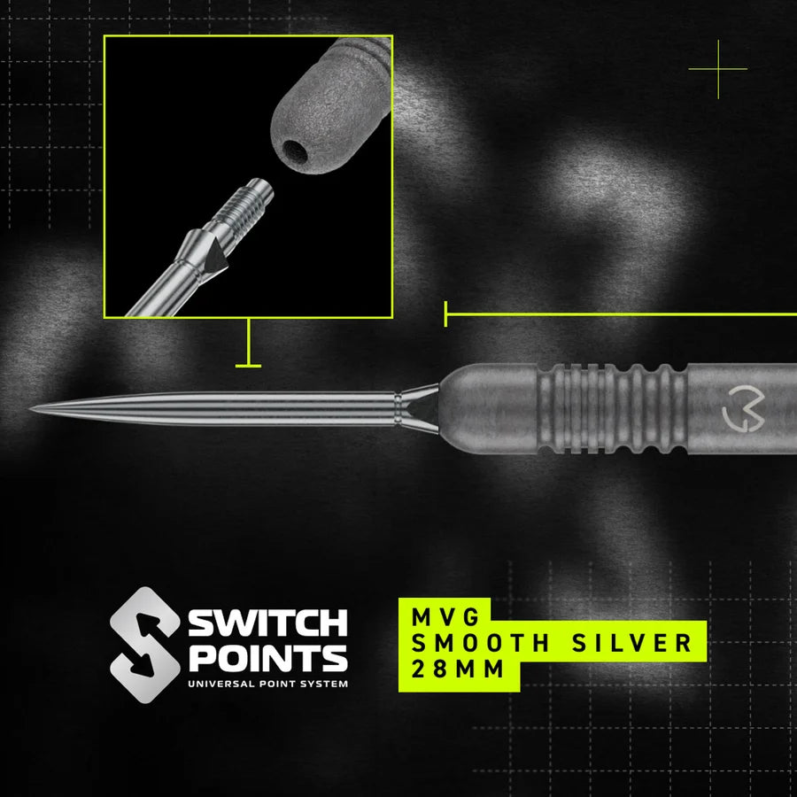 WINMAU - MICHAEL VAN GERWEN - TS - MVG - SWITCH POINT DARTS - 21g/23g/25g