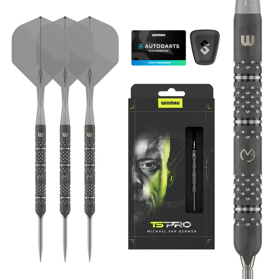 WINMAU - MICHAEL VAN GERWEN - TS PRO - MVG - SWITCH POINT DARTS - 23g/24g/25g
