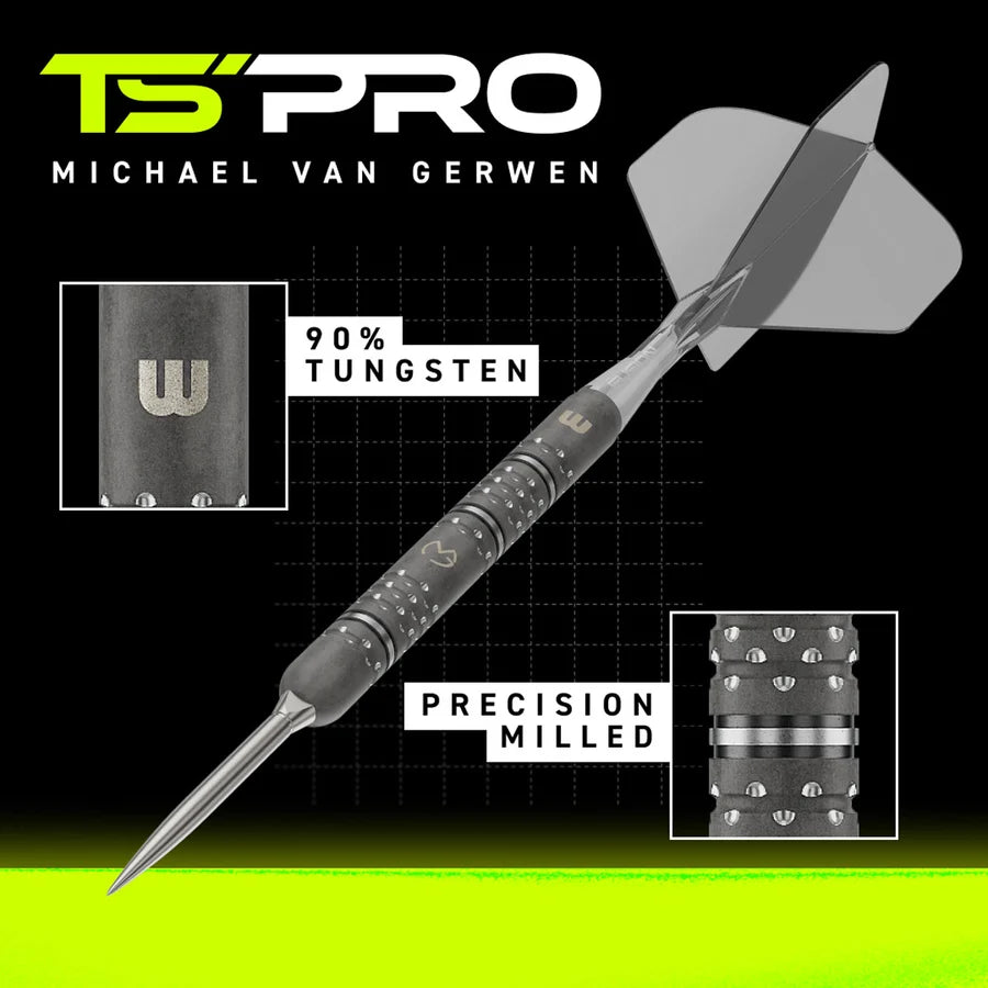 WINMAU - MICHAEL VAN GERWEN - TS PRO - MVG - SWITCH POINT DARTS - 23g/24g/25g